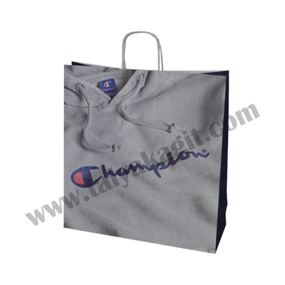 CHAMPION - Beyaz Kraft Poşet | Talya Kağıt