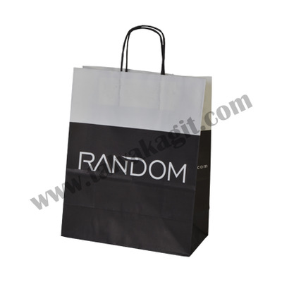 RANDOM - Beyaz Kraft Poşet | Talya Kağıt